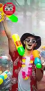 รถเล่นน้ำสงกรานต์กรุงเทพ